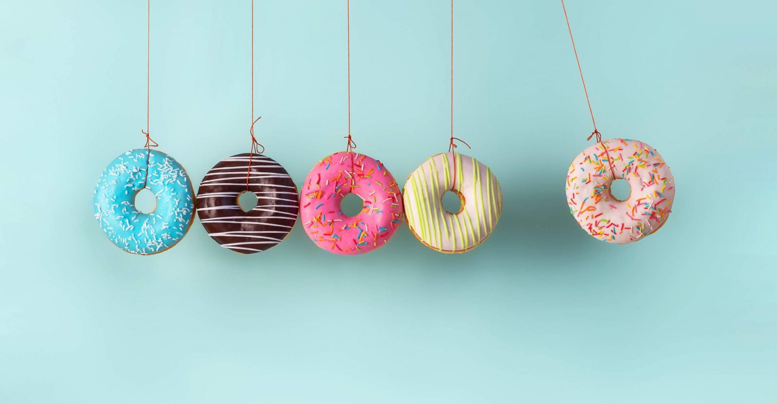 Donuts - nur das Loch ist zucker- und kalorienfrei